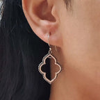 Womens Geometric Earrings Dangle: Handmade Intricate Earrings, Indian Trendy